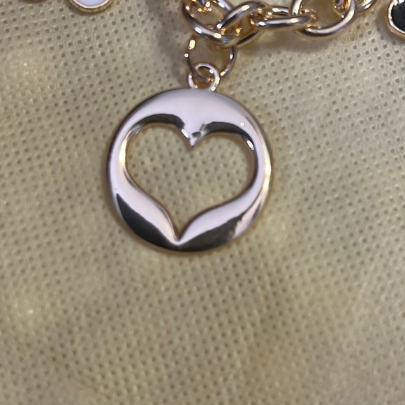 Hanging Bag Charm Accessory with slide bucket Connectors on each end. - Picture 2 of 10